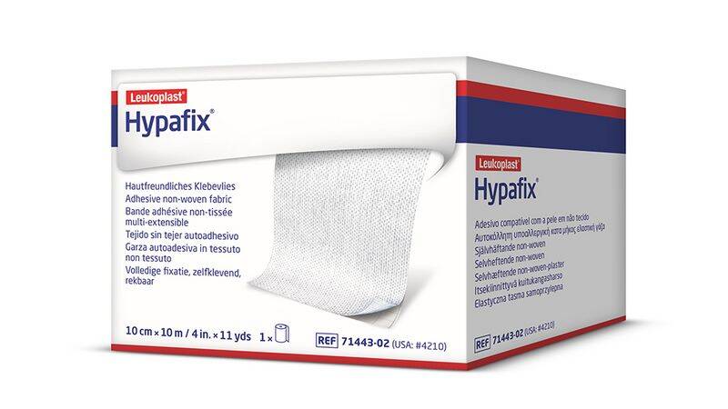 LEUKOPLAST Hypafix Flaster 10x10 cm Örgüsüz Beyaz - 1