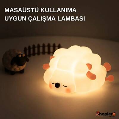 Silikon Koyun Gece Lambası - 3