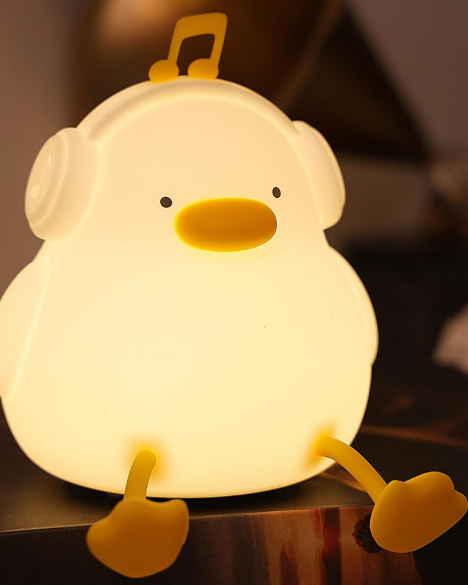 Silikon Ördek Gece Lambası - 2