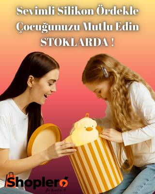 Silikon Ördek Gece Lambası - 4