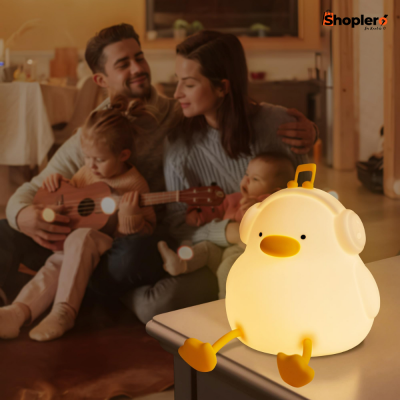 Silikon Ördek Gece Lambası - 7