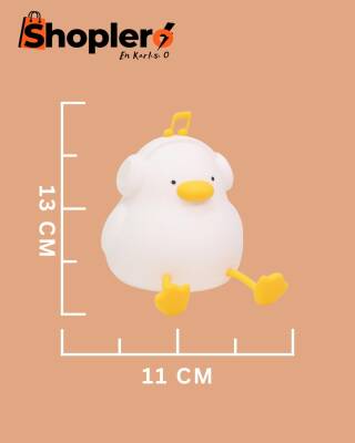 Silikon Ördek Gece Lambası - 8