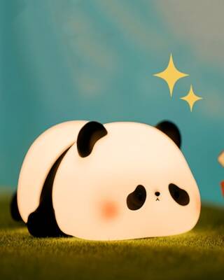 Silikon Panda Gece Lambası - 5