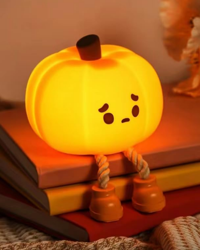 Silikon Bal Kabağı Gece Lambası - 2
